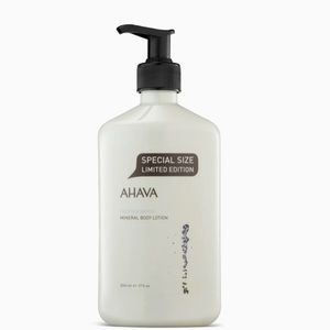 Special Double Size Limited Edition Ahava Deadsea Water Mineral Body Lotion NWT